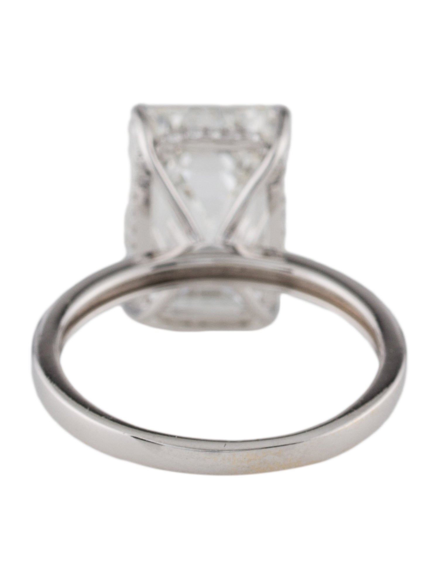 Engagement Ring 7.04ct Lab-Grown Diamond Hidden Halo Engagement Ring