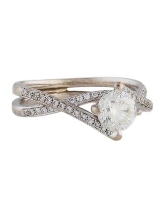 Engagement Ring 18K Diamond Engagement Ring