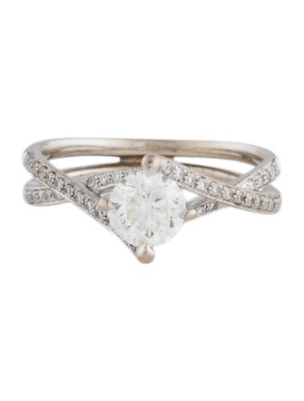 Engagement Ring 18K Diamond Engagement Ring