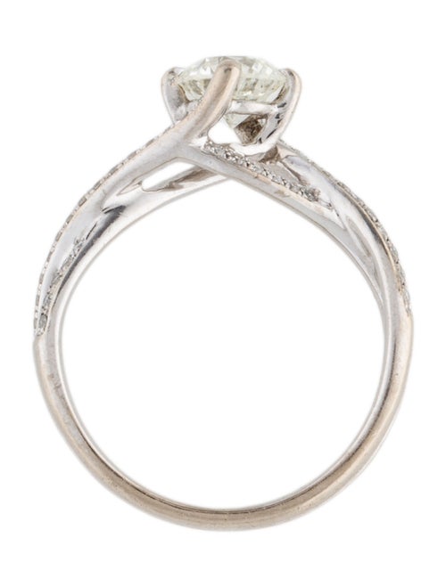 Engagement Ring 18K Diamond Engagement Ring