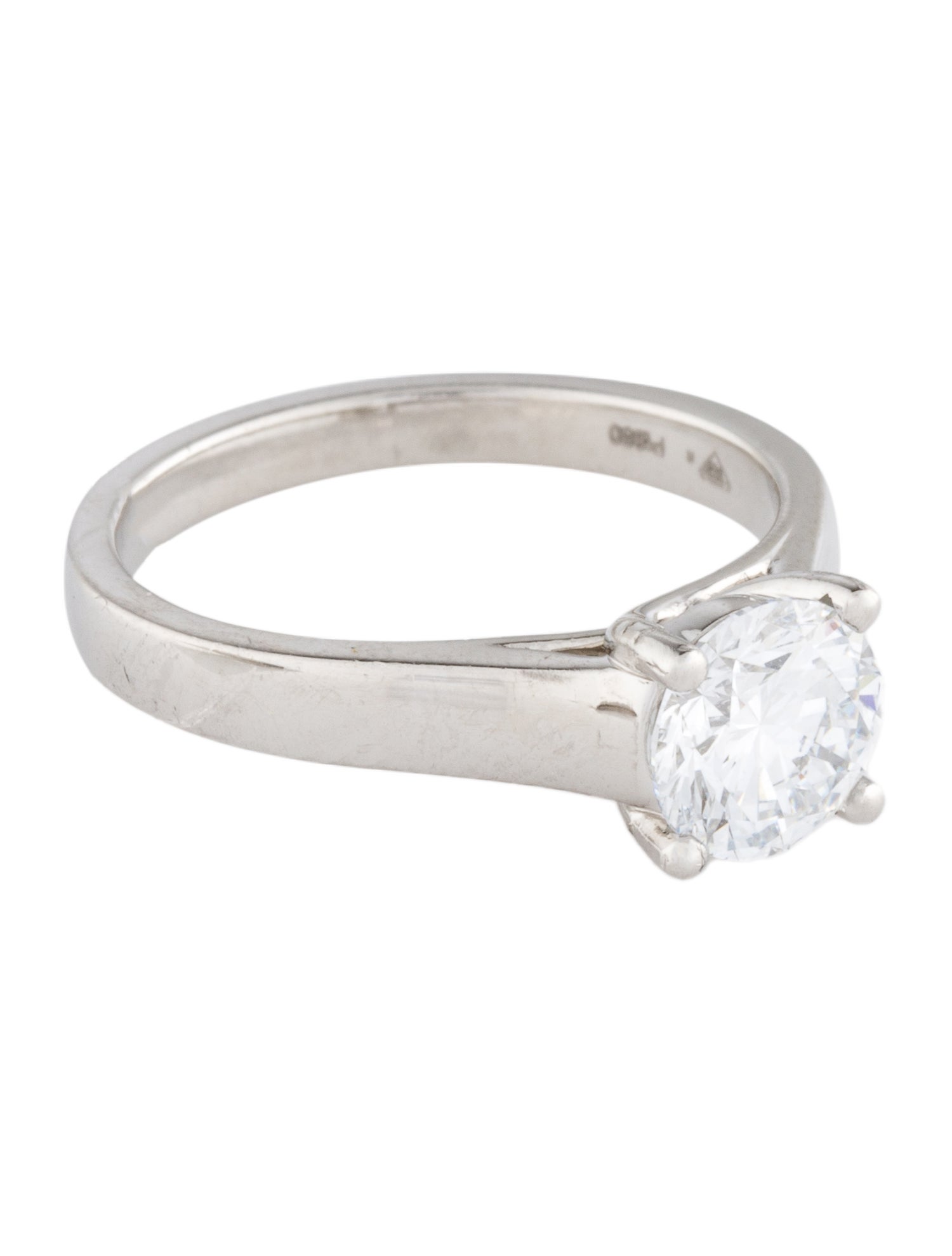Engagement Ring Platinum 1.32ct Lab-Grown Diamond Solitaire