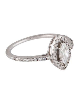 Engagement Ring 18K Diamond Engagement Ring