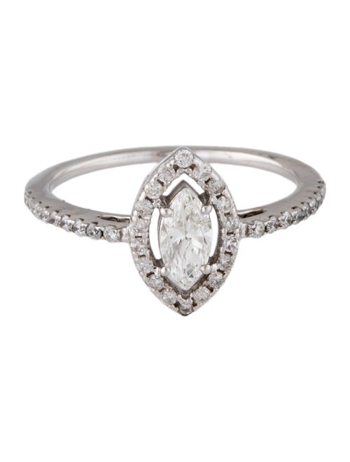 Engagement Ring 18K Diamond Engagement Ring