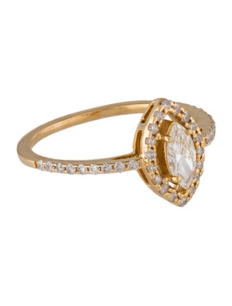 Engagement Ring 18K Diamond Engagement Ring