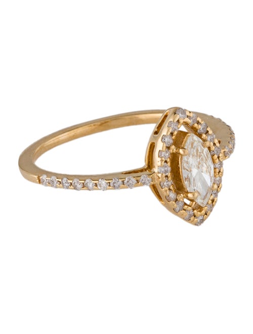 Engagement Ring 18K Diamond Engagement Ring