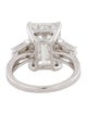 Engagement Ring 8.55ct Lab-Grown Emerald-Cut Diamond Ring