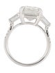 Engagement Ring 8.55ct Lab-Grown Emerald-Cut Diamond Ring