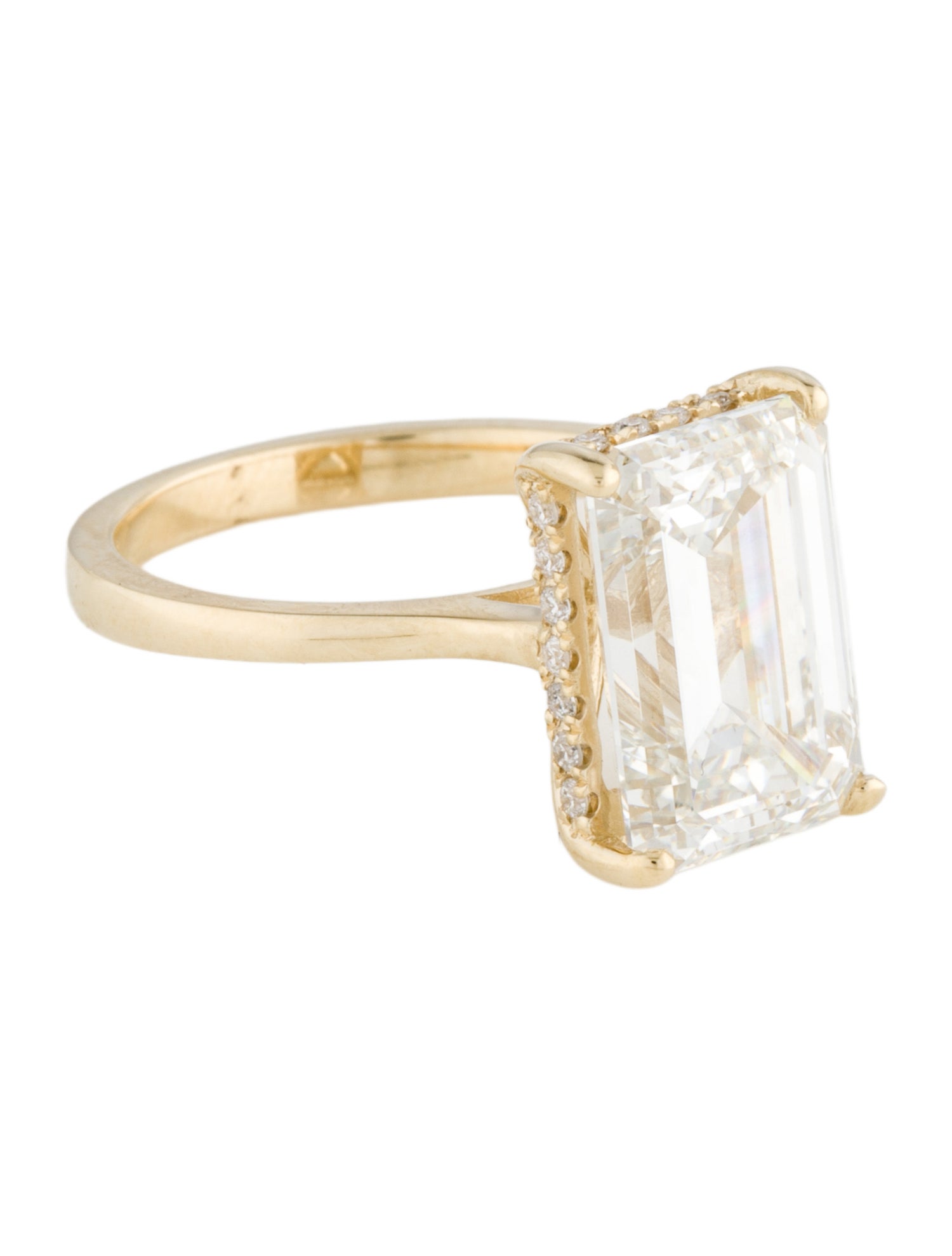 Engagement Ring 6.12ct Lab-Grown Diamond Engagement Ring