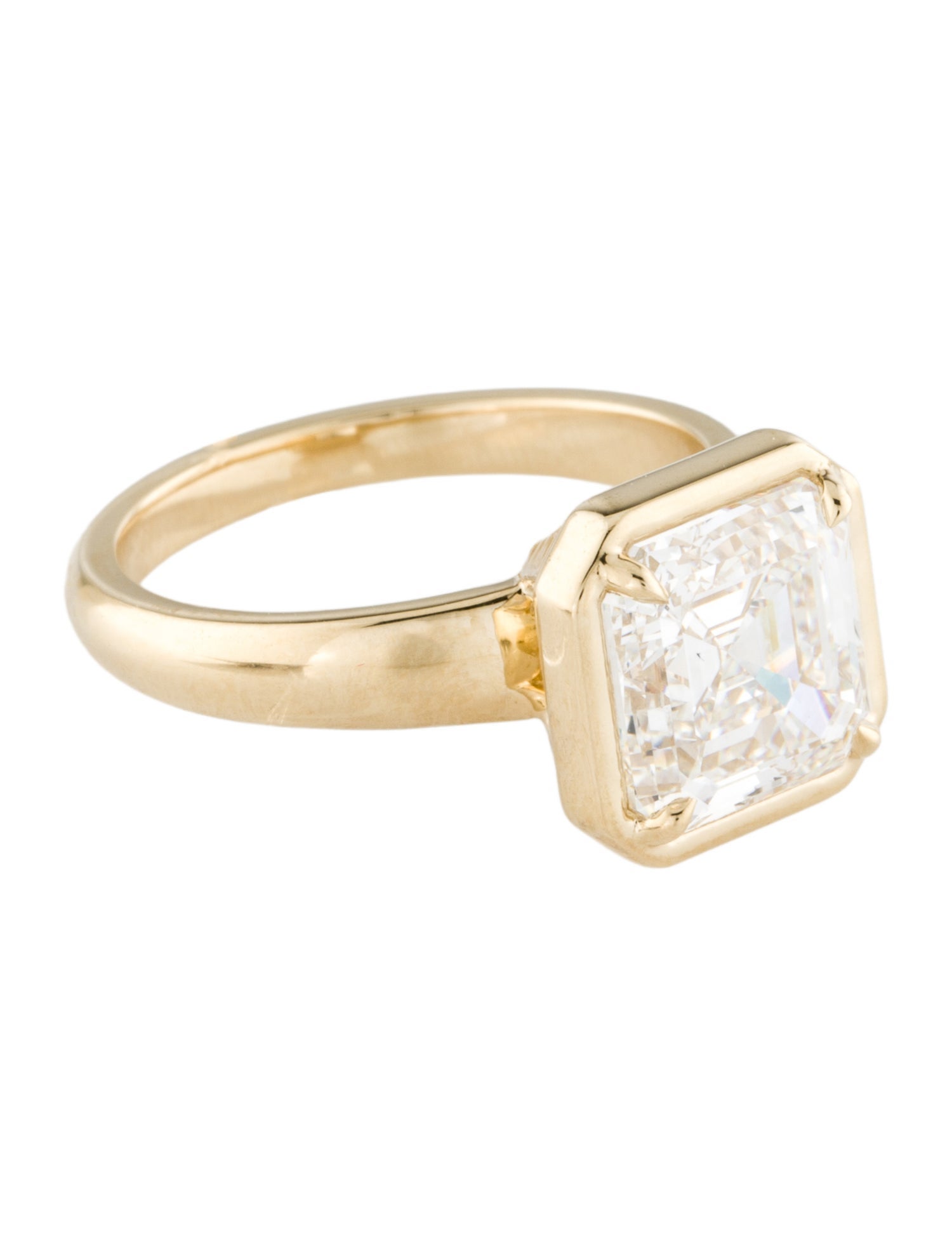 Engagement Ring 4.10ct Lab-Grown Diamond Engagement Ring