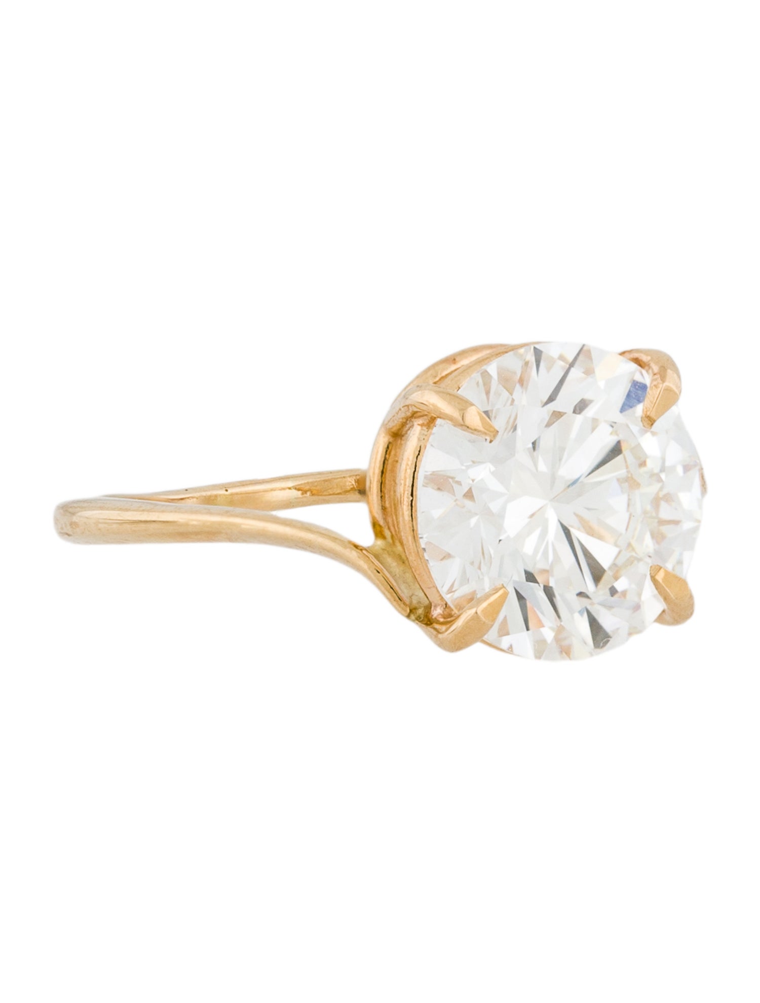 Engagement Ring 3.08ct Lab-Grown Diamond