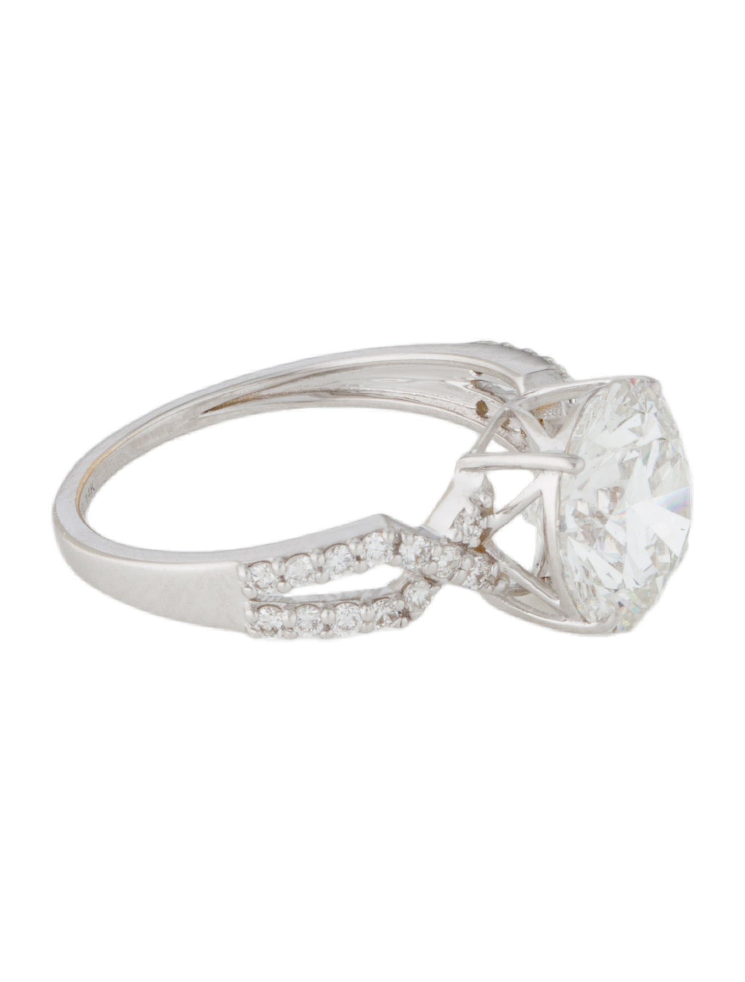 Engagement Ring 3.37ct Lab-Grown Diamond Engagement Ring