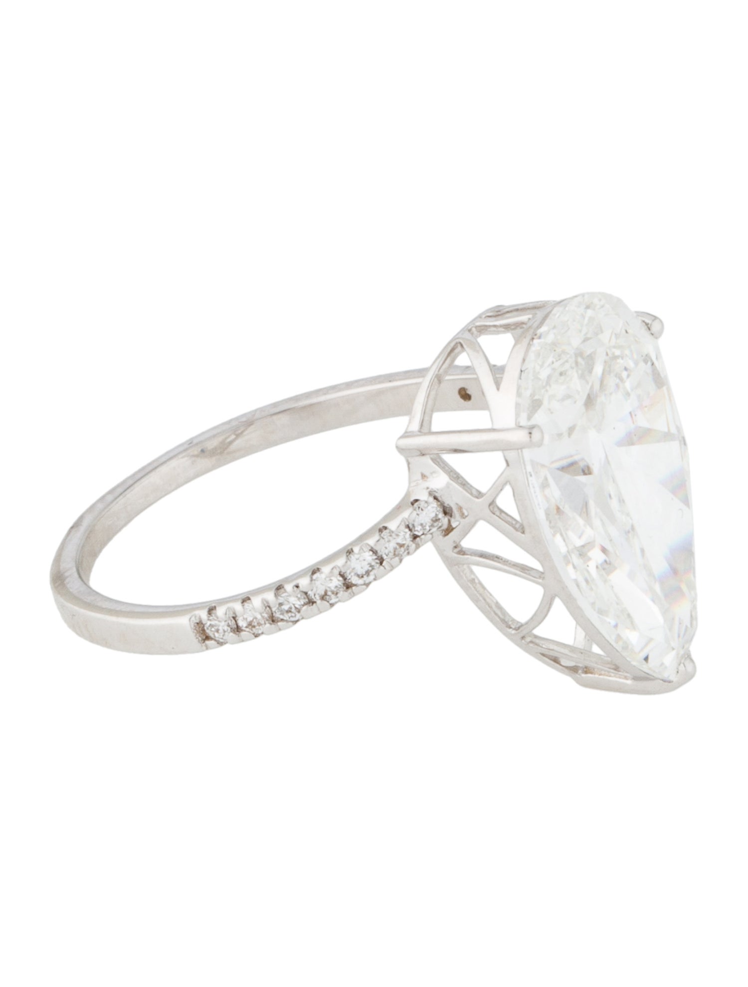 Engagement Ring 4.67ct Lab-Grown Diamond Engagement Ring