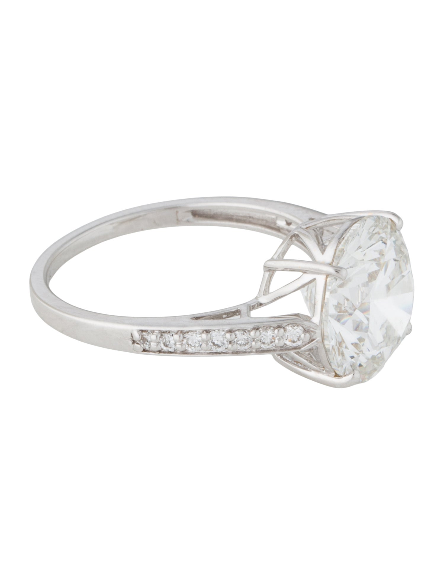 Engagement Ring 4.76ct Lab-Grown Diamond