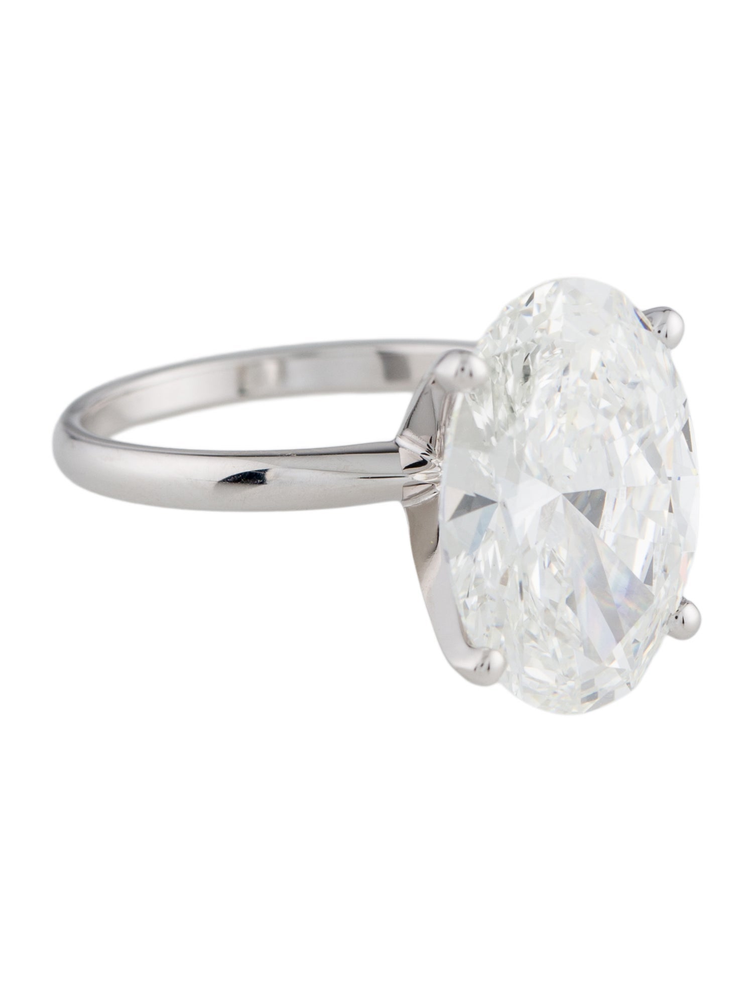 Engagement Ring 7.01ct Lab-Grown Diamond Solitaire Engagement Ring