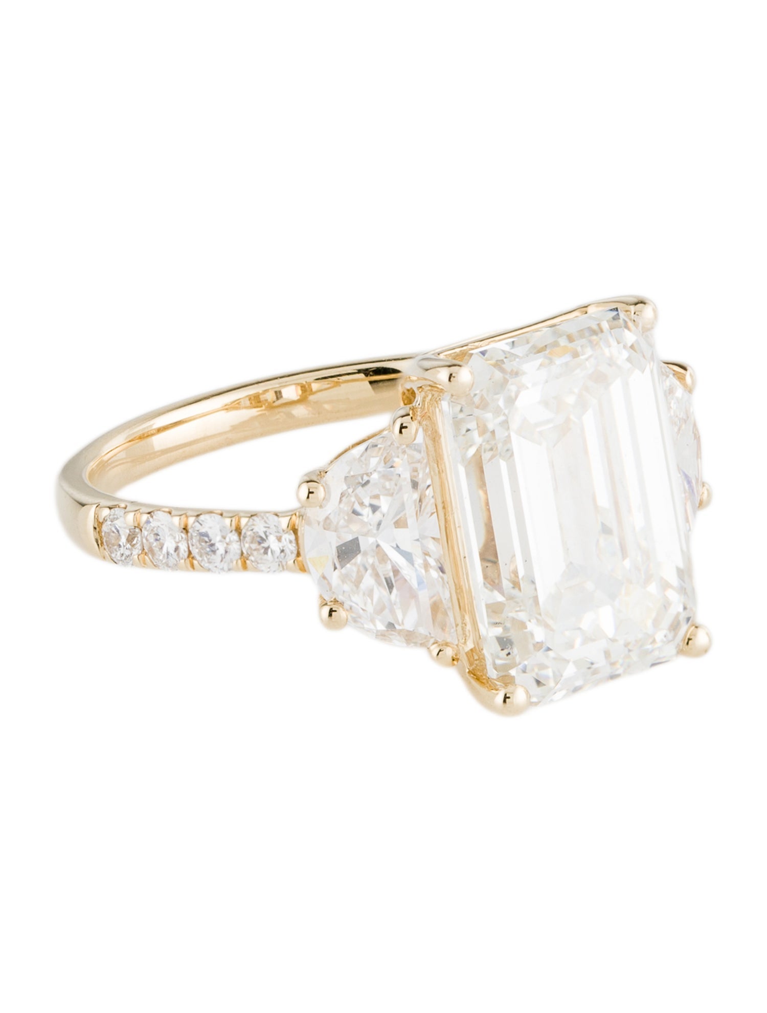 Engagement Ring 6.53ct Lab-Grown Diamond Engagement Ring