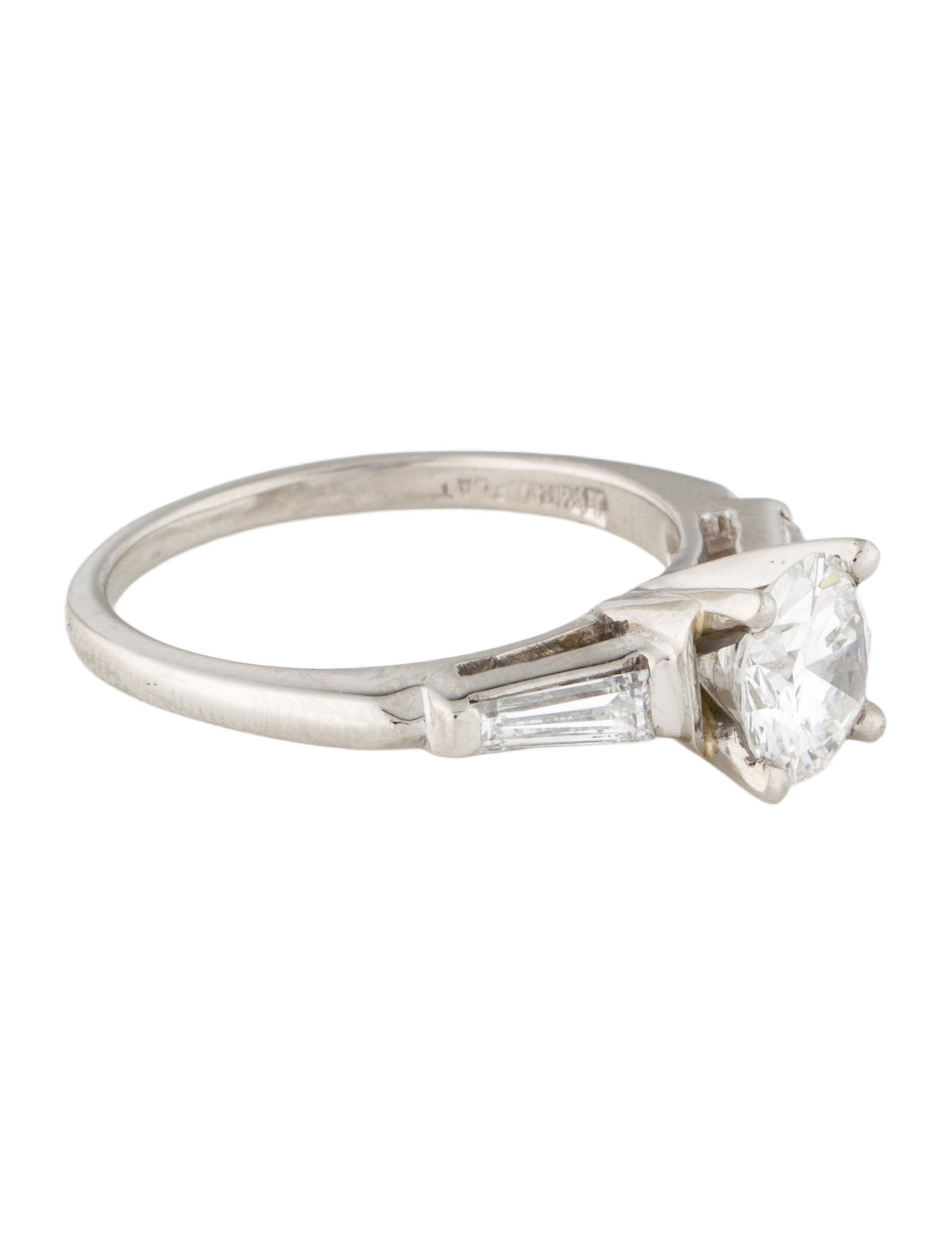 Engagement Ring Platinum 1.17ctw Diamond Engagement Ring