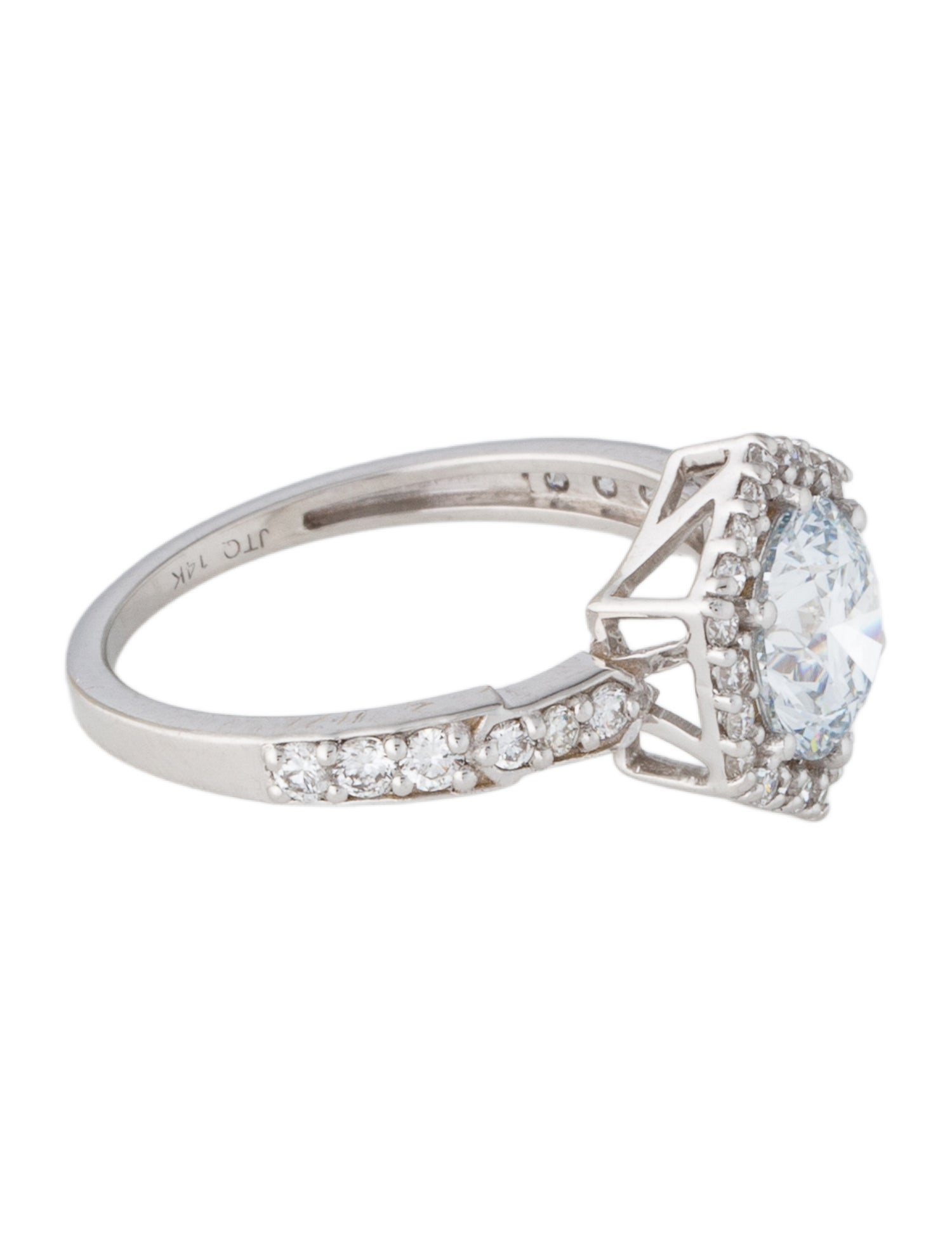 Engagement Ring 1.61ct Lab-Grown Diamond Engagement Ring