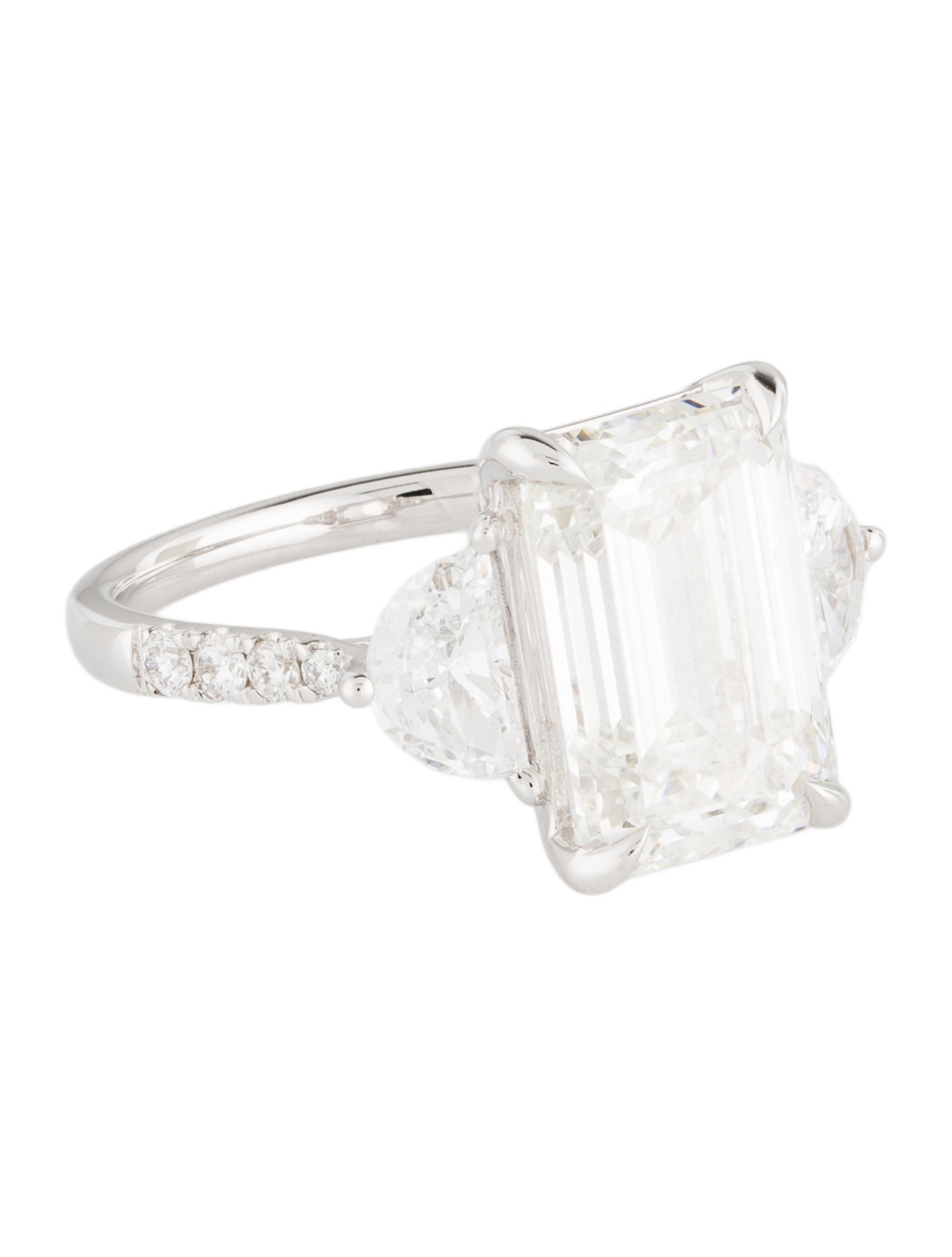Engagement Ring 5.76ctw Lab-Grown Diamond Engagement Ring