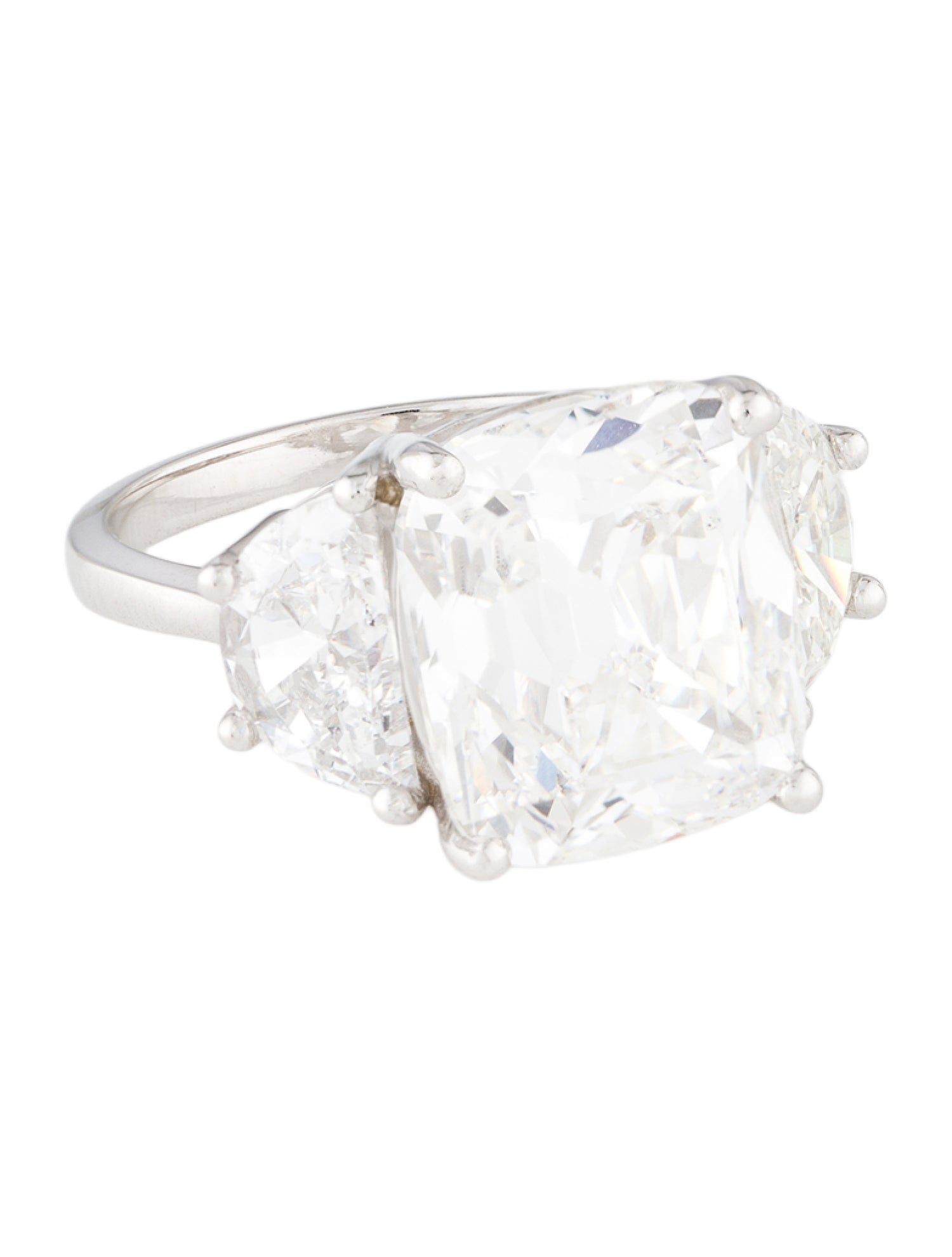 Engagement Ring 14K 12.12ctw Lab-Grown Diamond