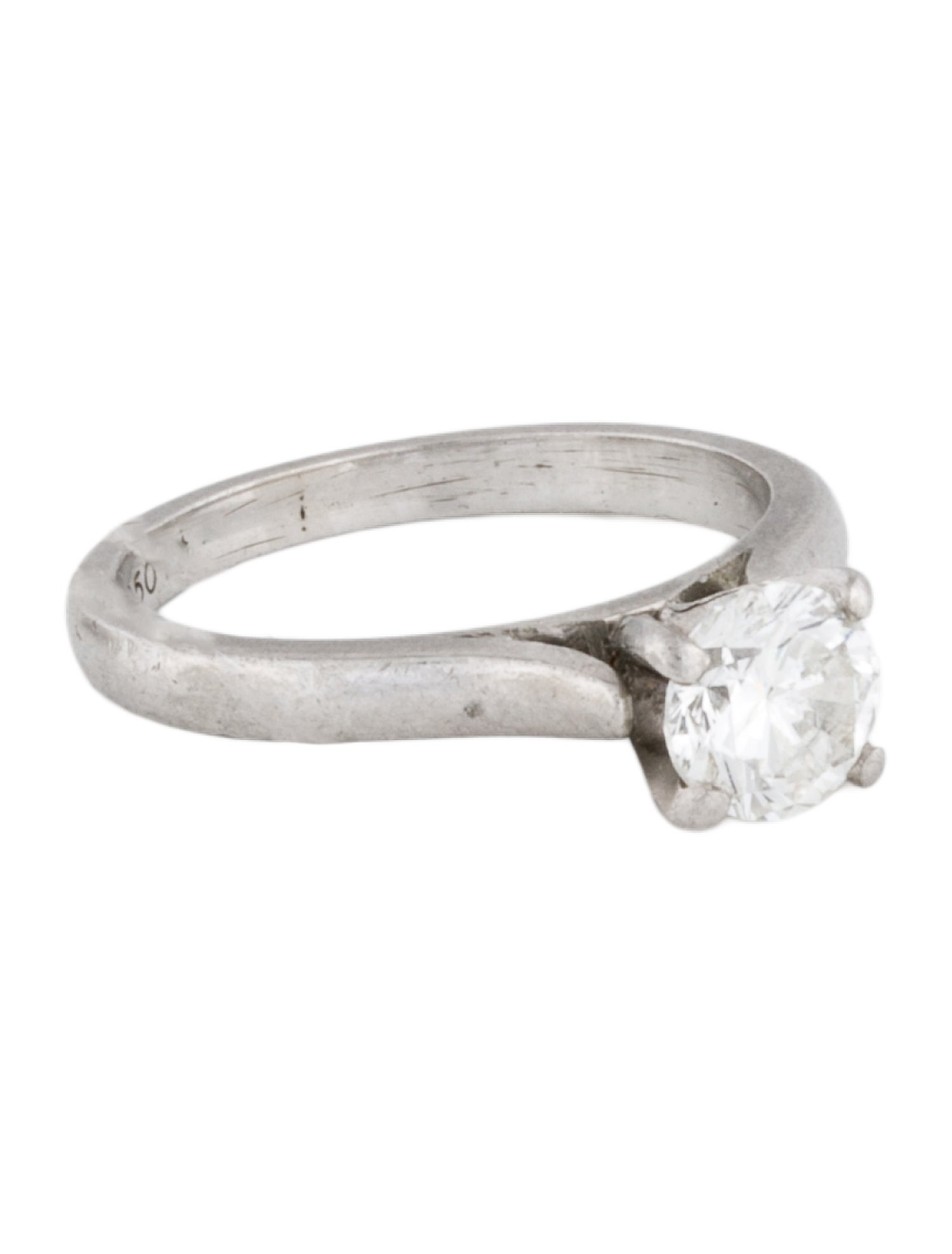 Engagement Ring Platinum Diamond Engagement Ring