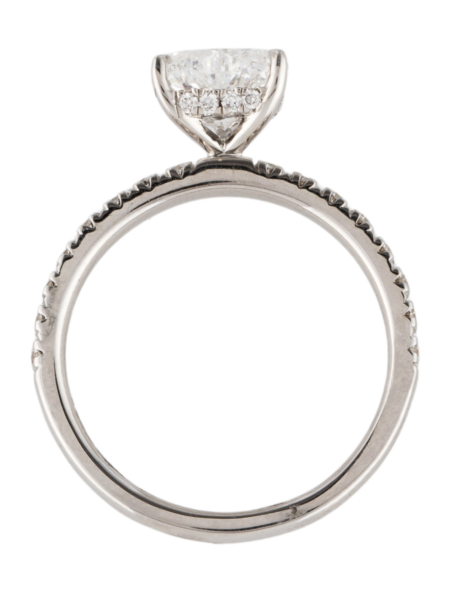 Engagement Ring 1.13ctw Lab-Grown Diamond Engagement Ring