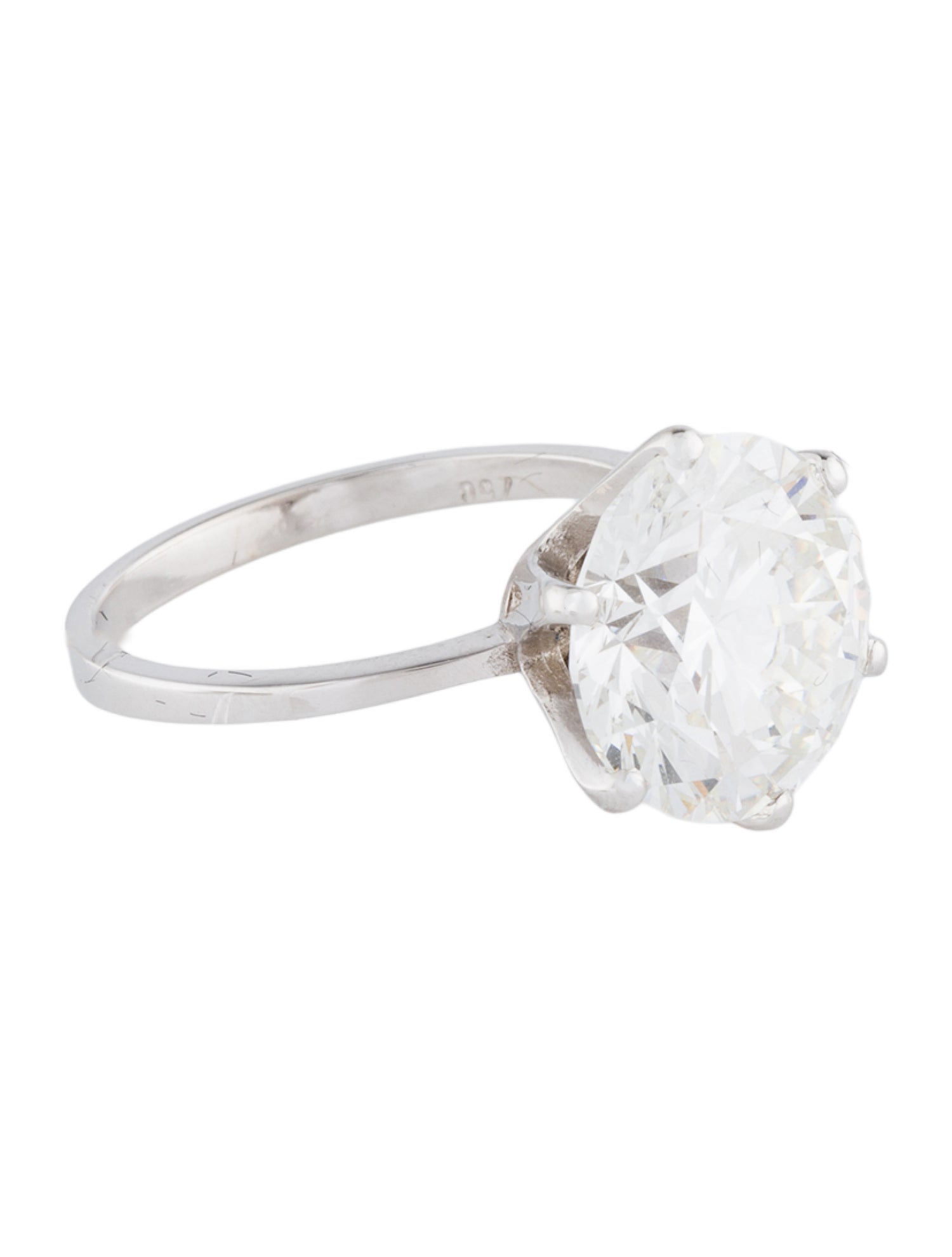 Engagement Ring 5.01ct Lab-Grown Diamond Solitaire Engagement Ring