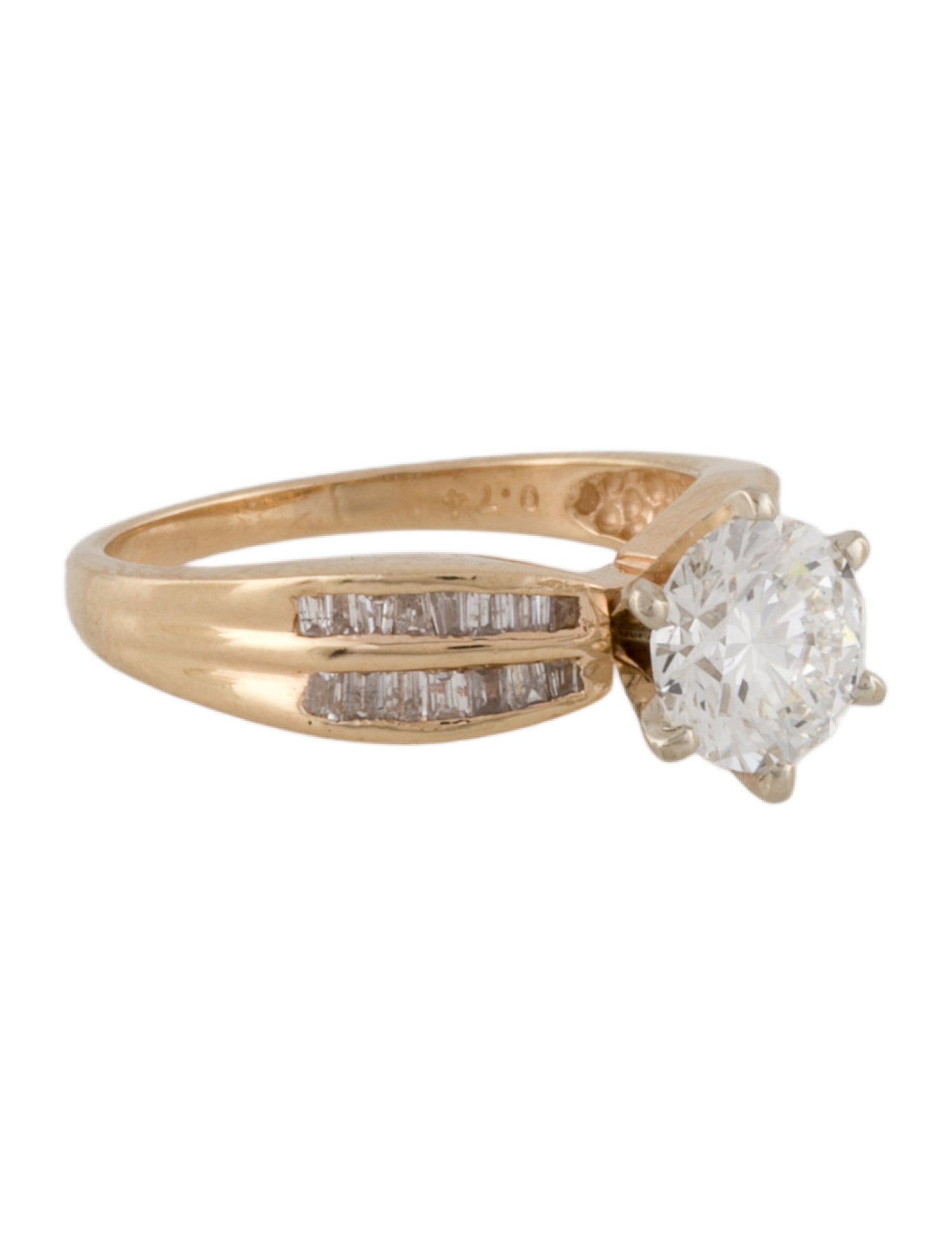 Engagement Ring 1.51ct Lab-Grown Diamond Engagement Ring