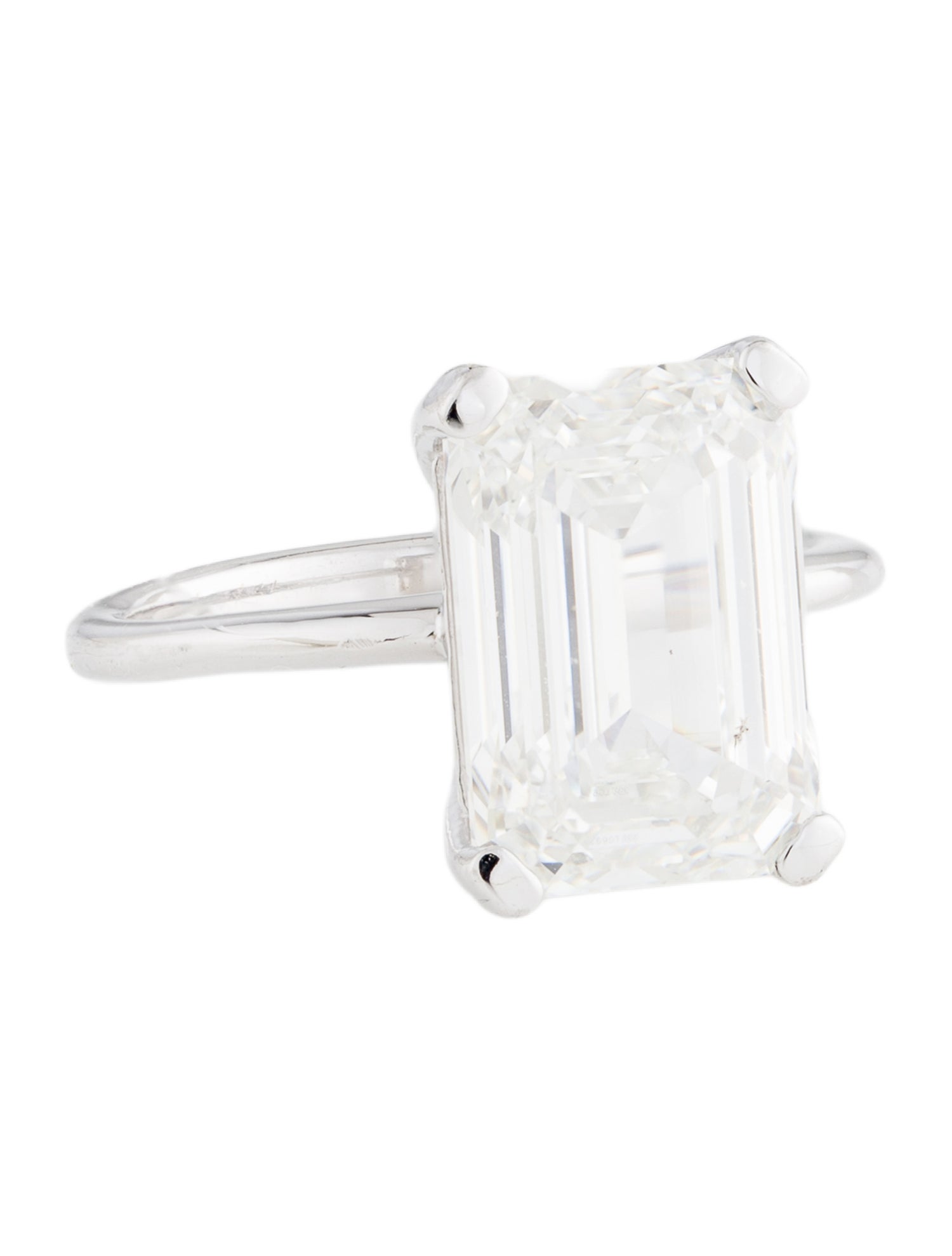 Engagement Ring Platinum 7.29ct Lab-Grown Diamond