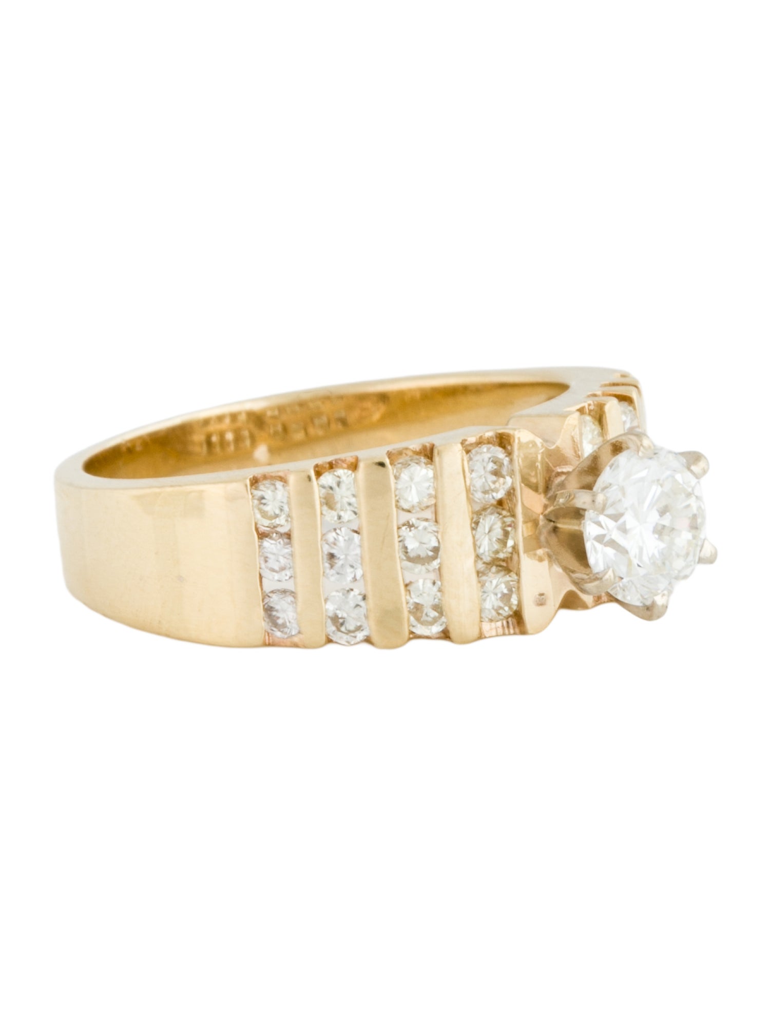 Engagement Ring 1.59ctw Diamond Engagement Ring