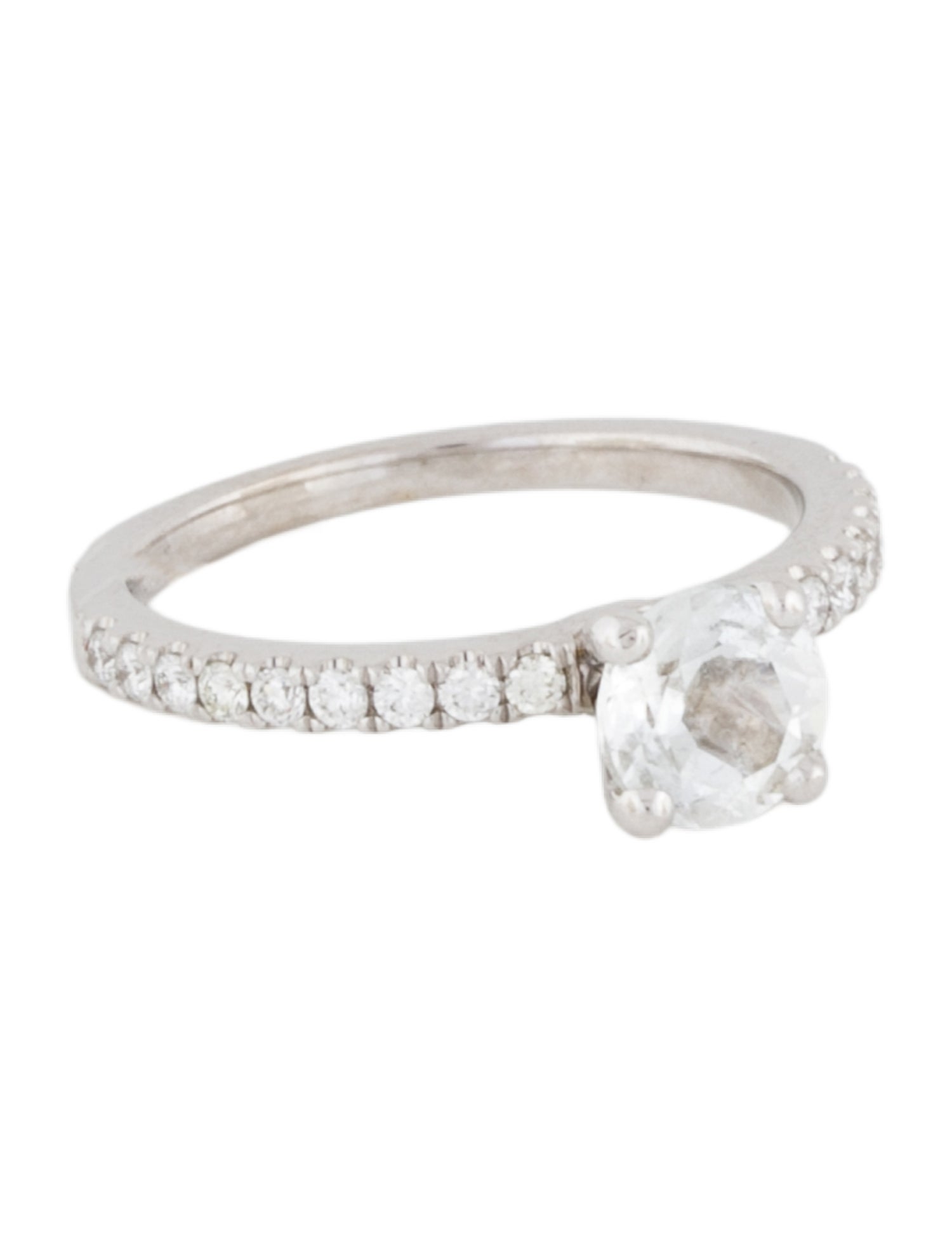 Engagement Ring Noam Carver 14K Topaz & Diamond Engagement Ring