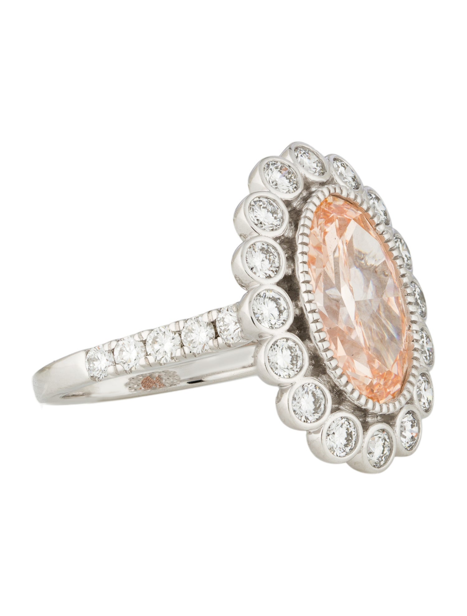 Engagement Ring 14K 6.55ctw Lab-Grown Diamond Engagement Ring