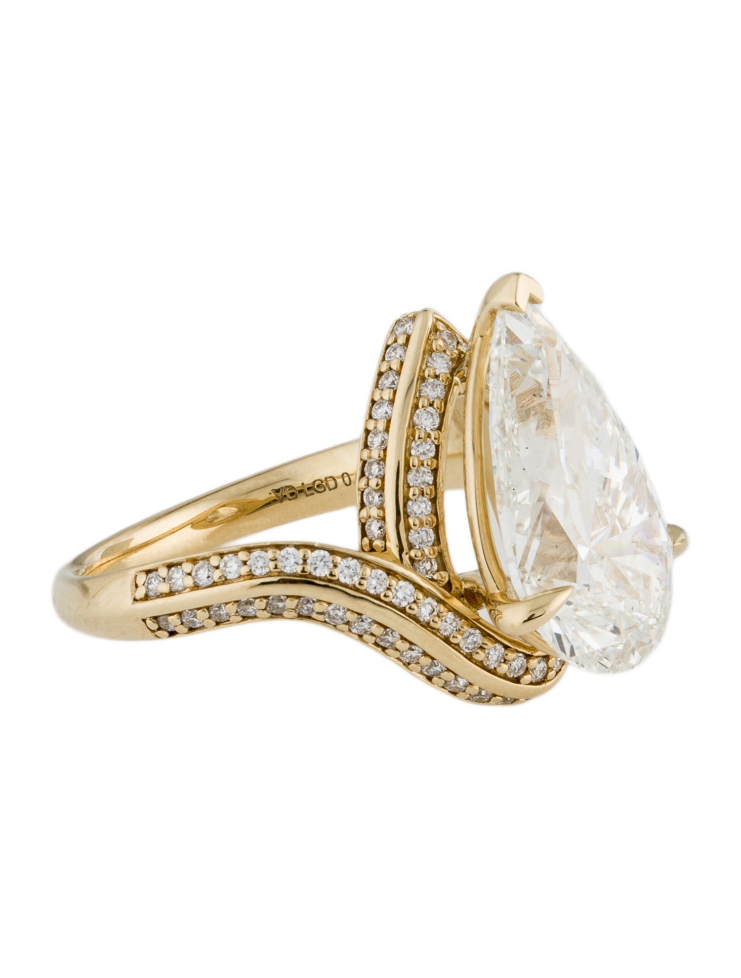 Engagement Ring 5.75ctw Lab-Grown Diamond Engagement Ring