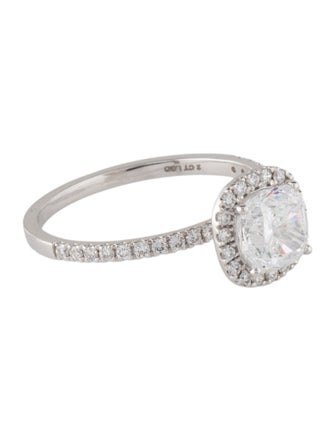 Engagement Ring 1.71ctw Lab-Grown Diamond Engagement Ring