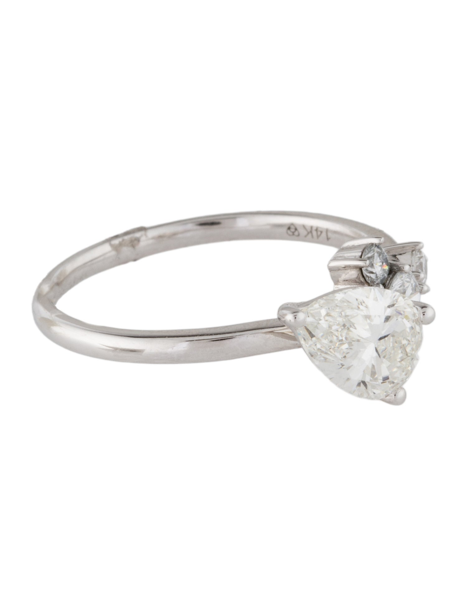 Engagement Ring 14K 1.22ct Lab-Grown Diamond Engagement Ring