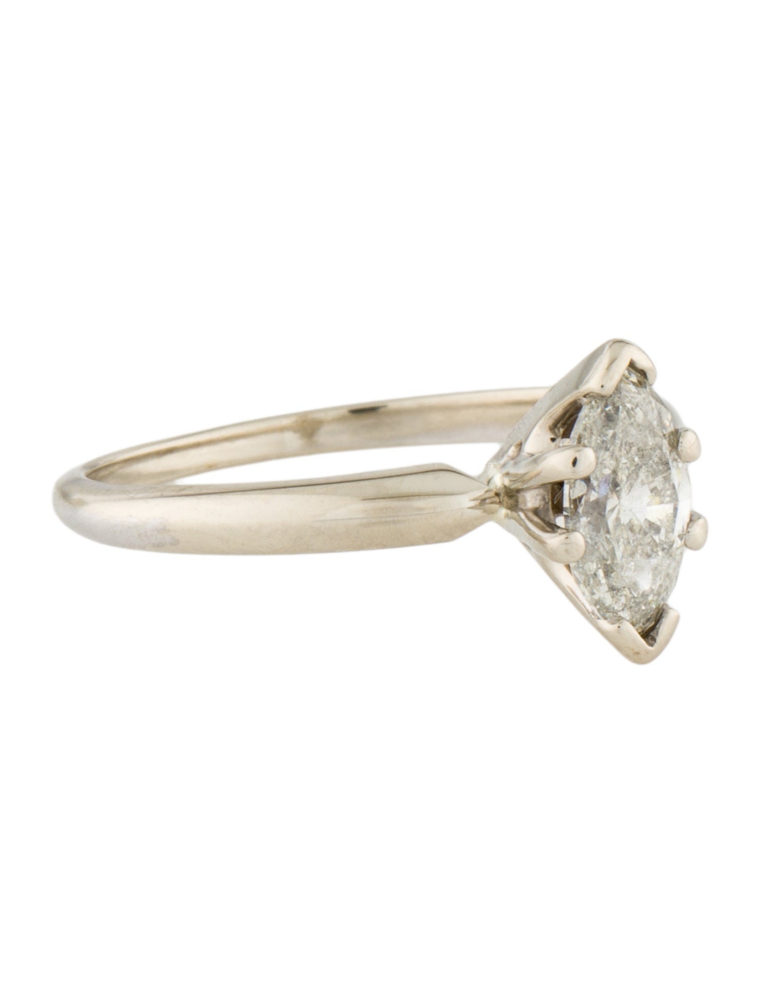 Engagement Ring 14K Diamond Solitaire Engagement Ring