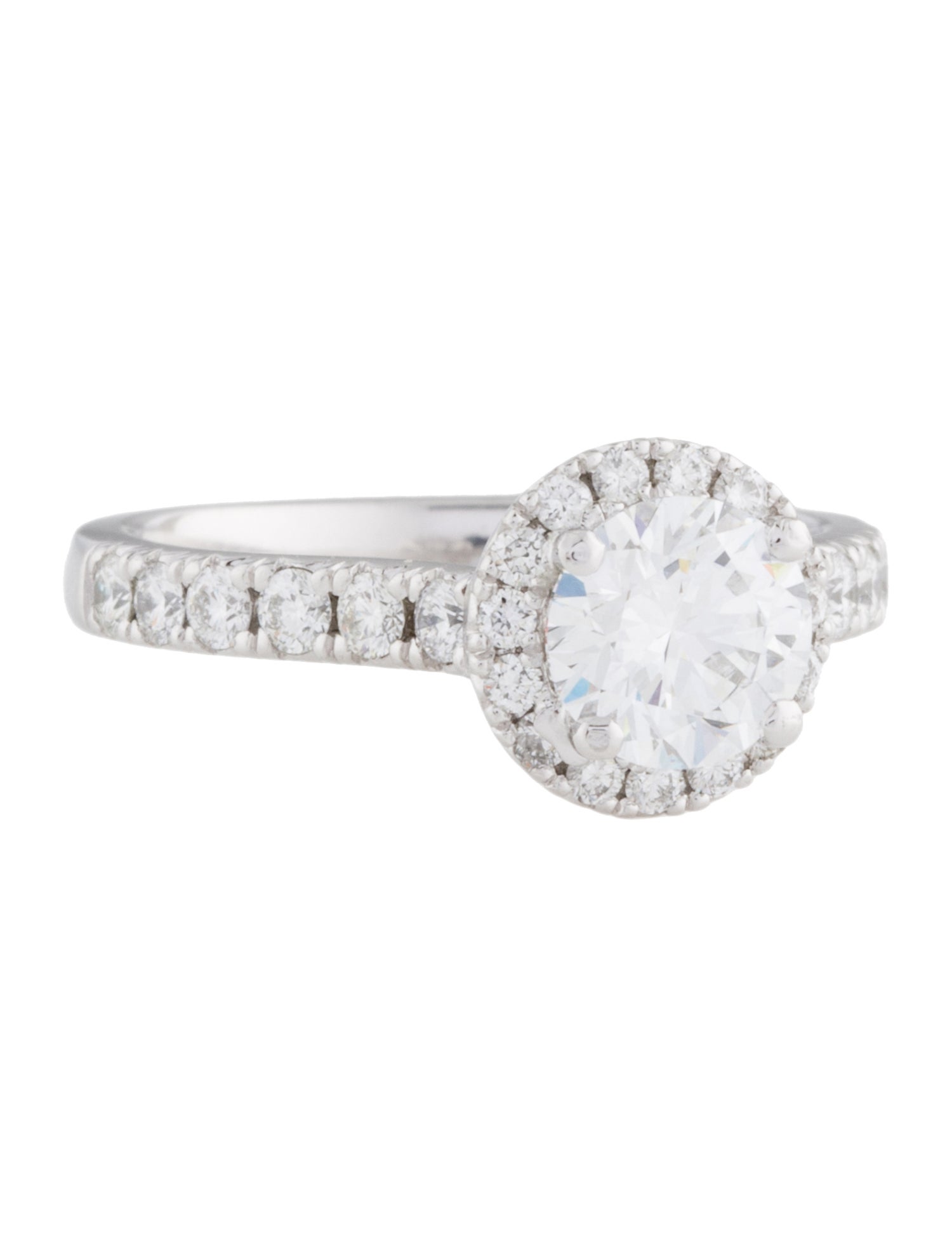 Engagement Ring Platinum 1.04ct Lab-Grown Diamond Engagement Ring