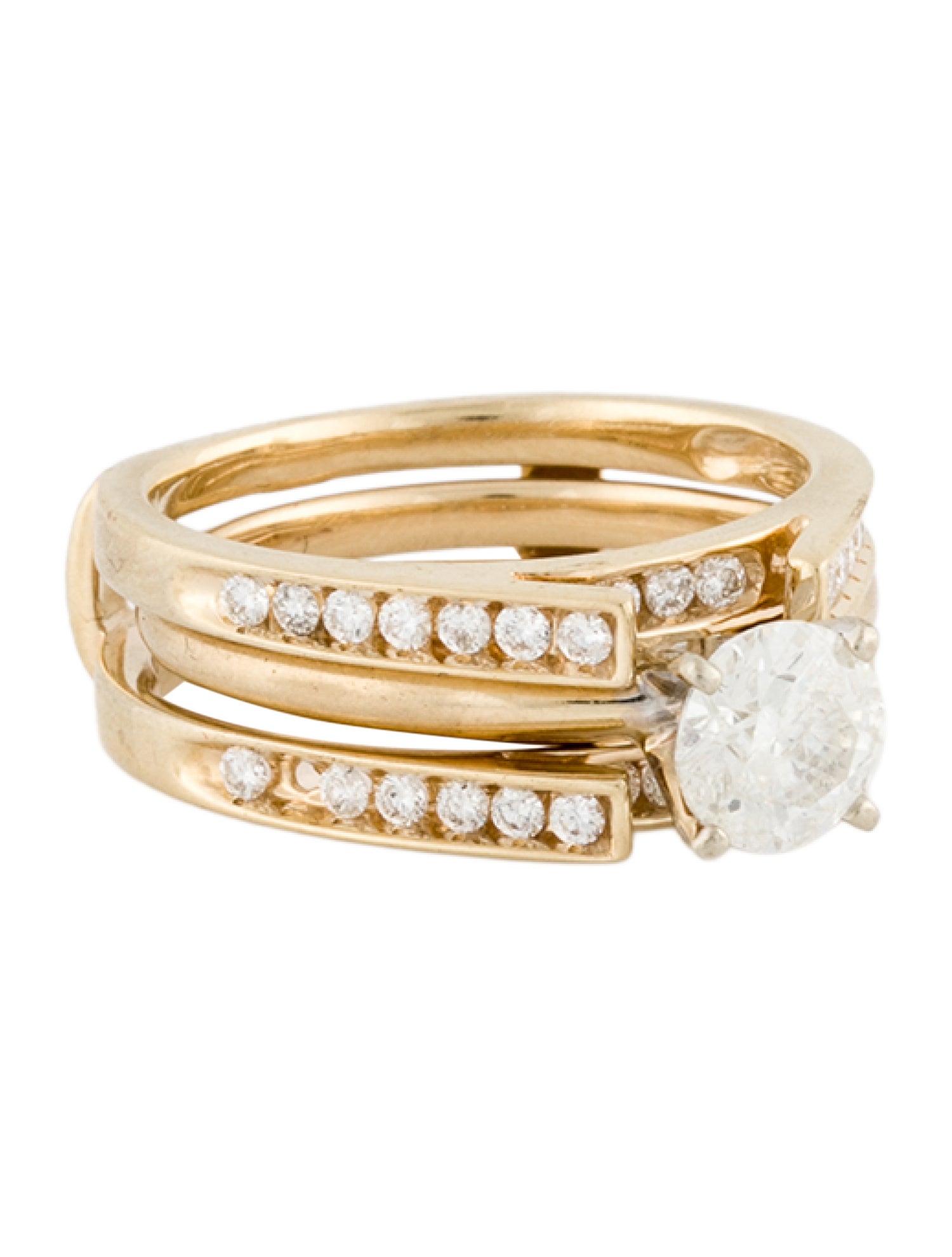 Engagement Ring 1.22ctw Diamond