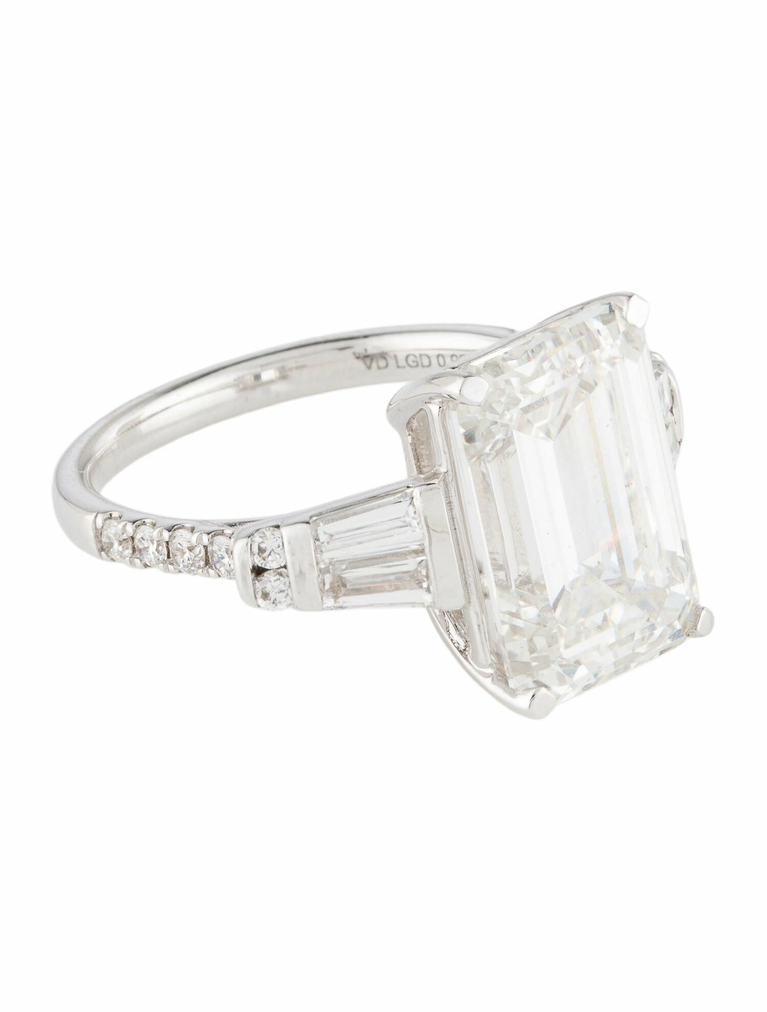 Engagement Ring 7.20ct Lab-Grown Diamond