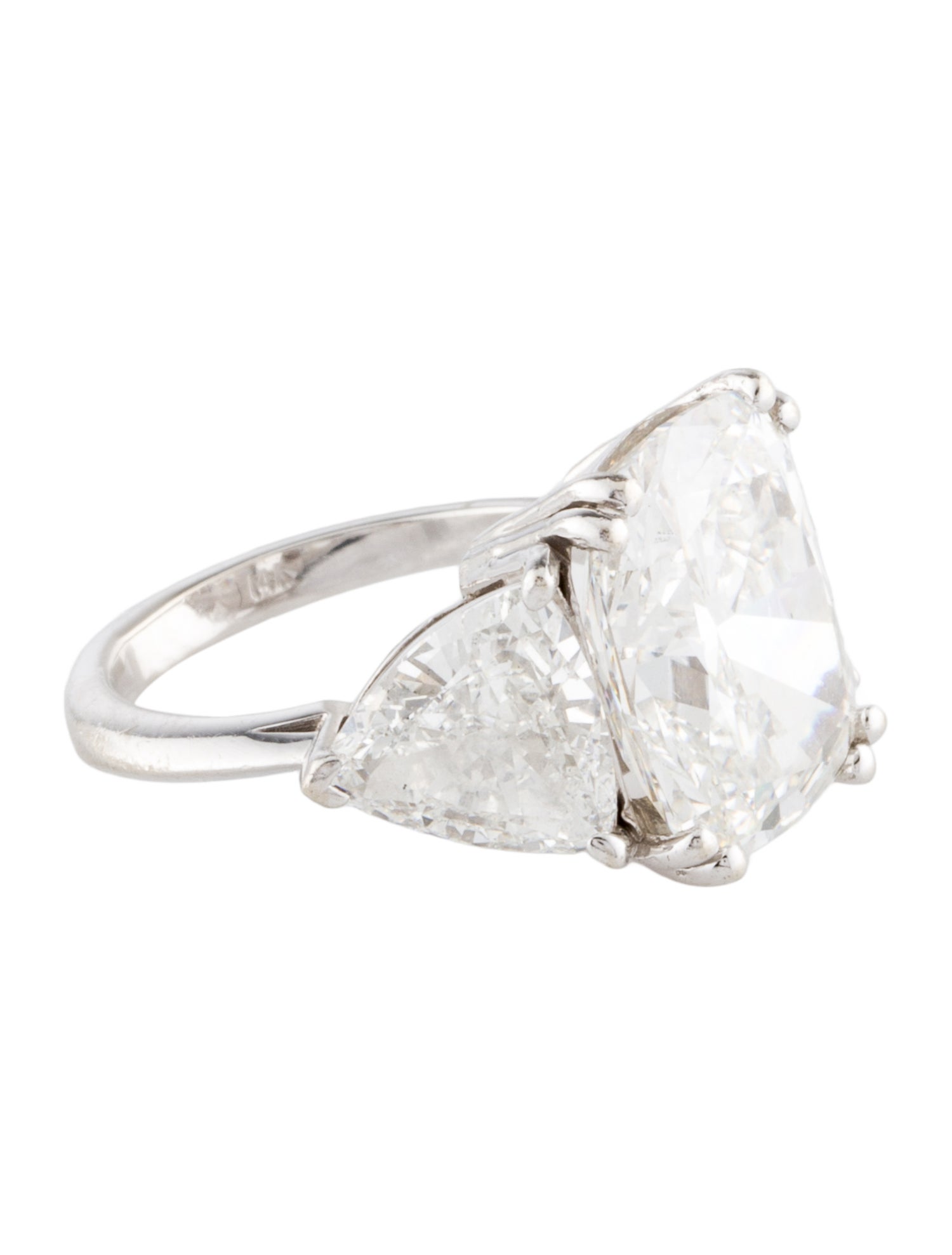 Engagement Ring 11.50ctw Lab-Grown Diamond Three-Stone