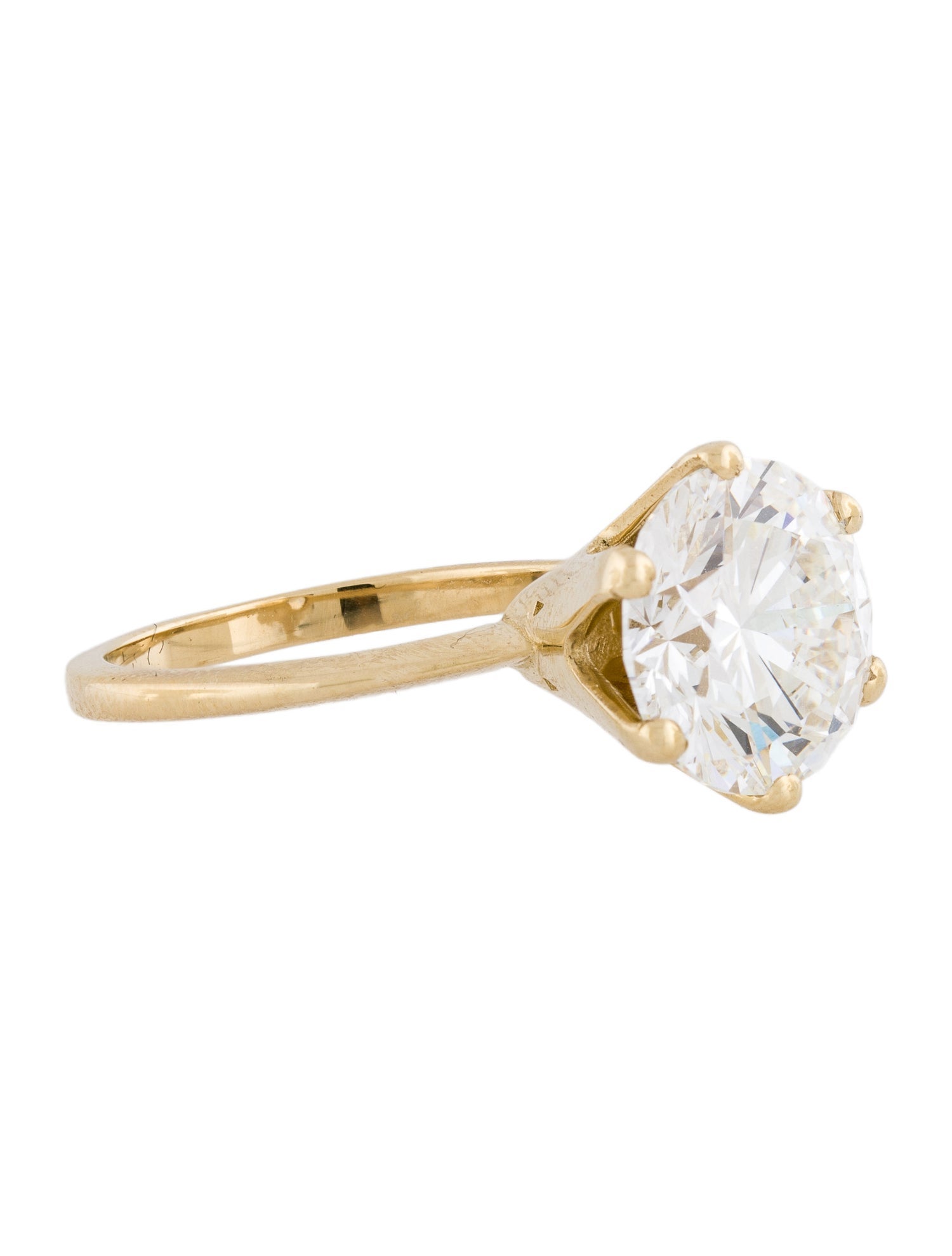 Engagement Ring 5.01ct Lab-Grown Diamond Solitaire Engagement Ring