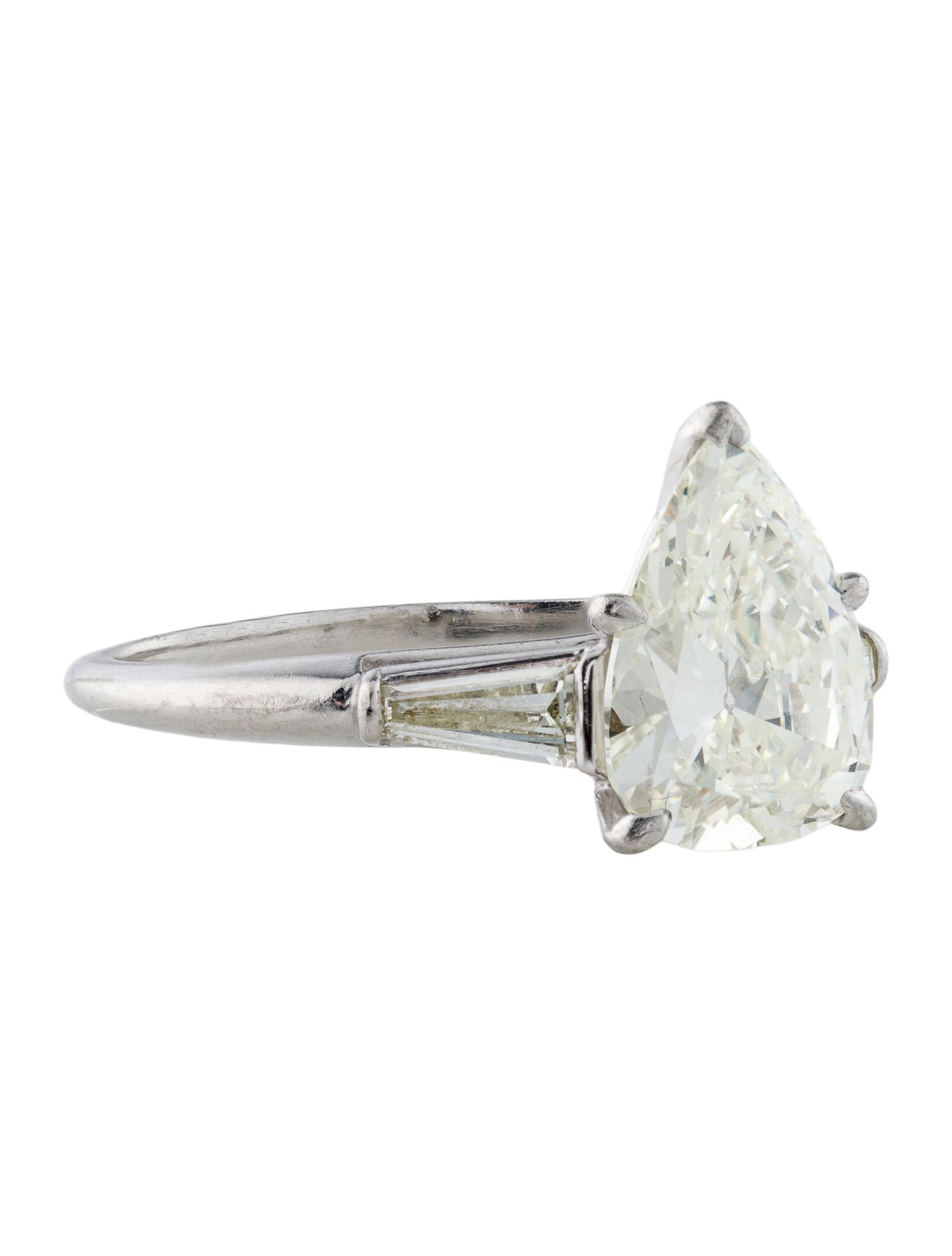 Engagement Ring Platinum 2.78ct Diamond Engagement Ring