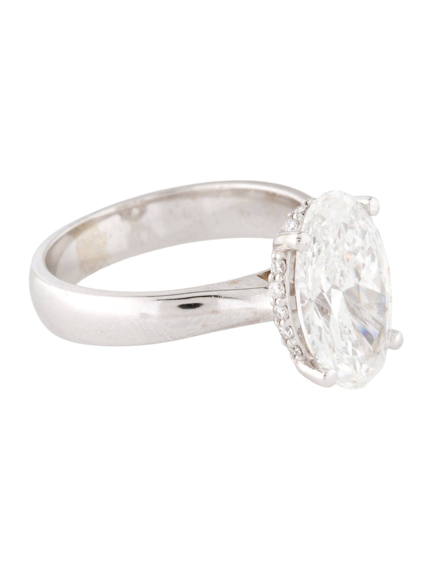 Engagement Ring 3.58ct Lab-Grown Diamond Engagement Ring
