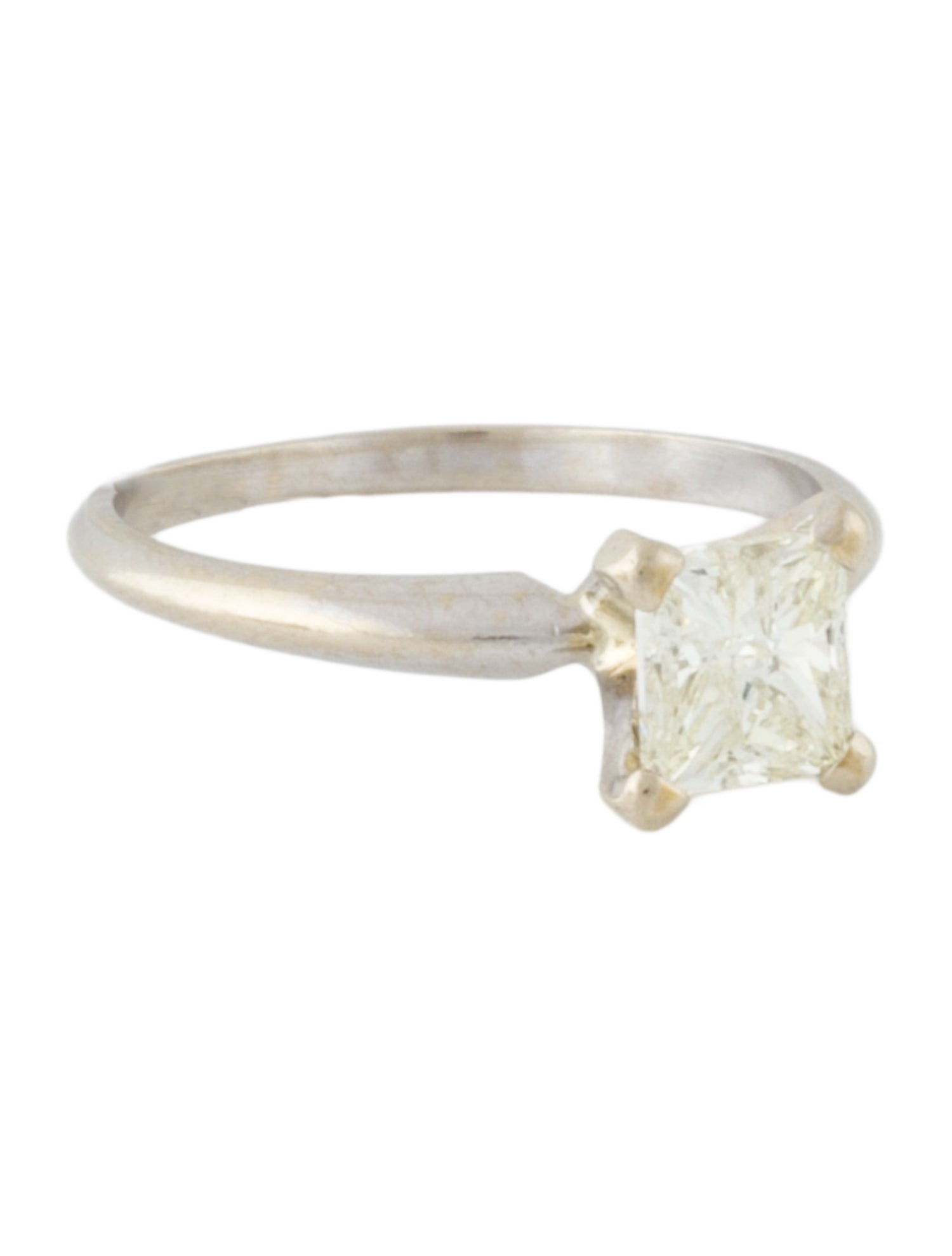 Engagement Ring 14K Diamond Solitaire Engagement