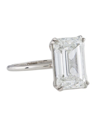 Engagement Ring Platinum 5.61ct Lab-Grown Diamond Engagement Ring