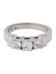 Engagement Ring 14K Three-Stone Diamond Ring