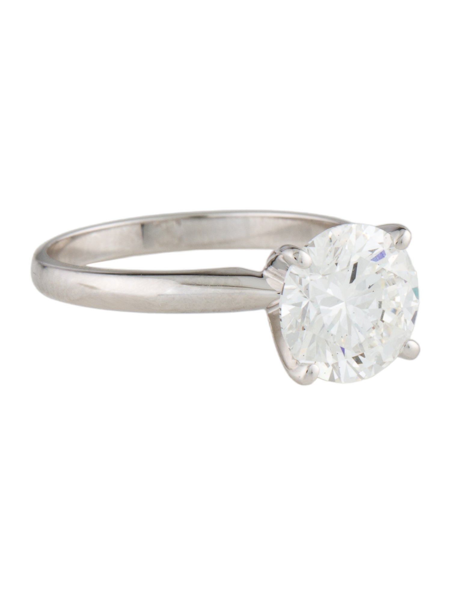 Engagement Ring 2.55 Lab-Grown Diamond Solitaire Engagement Ring