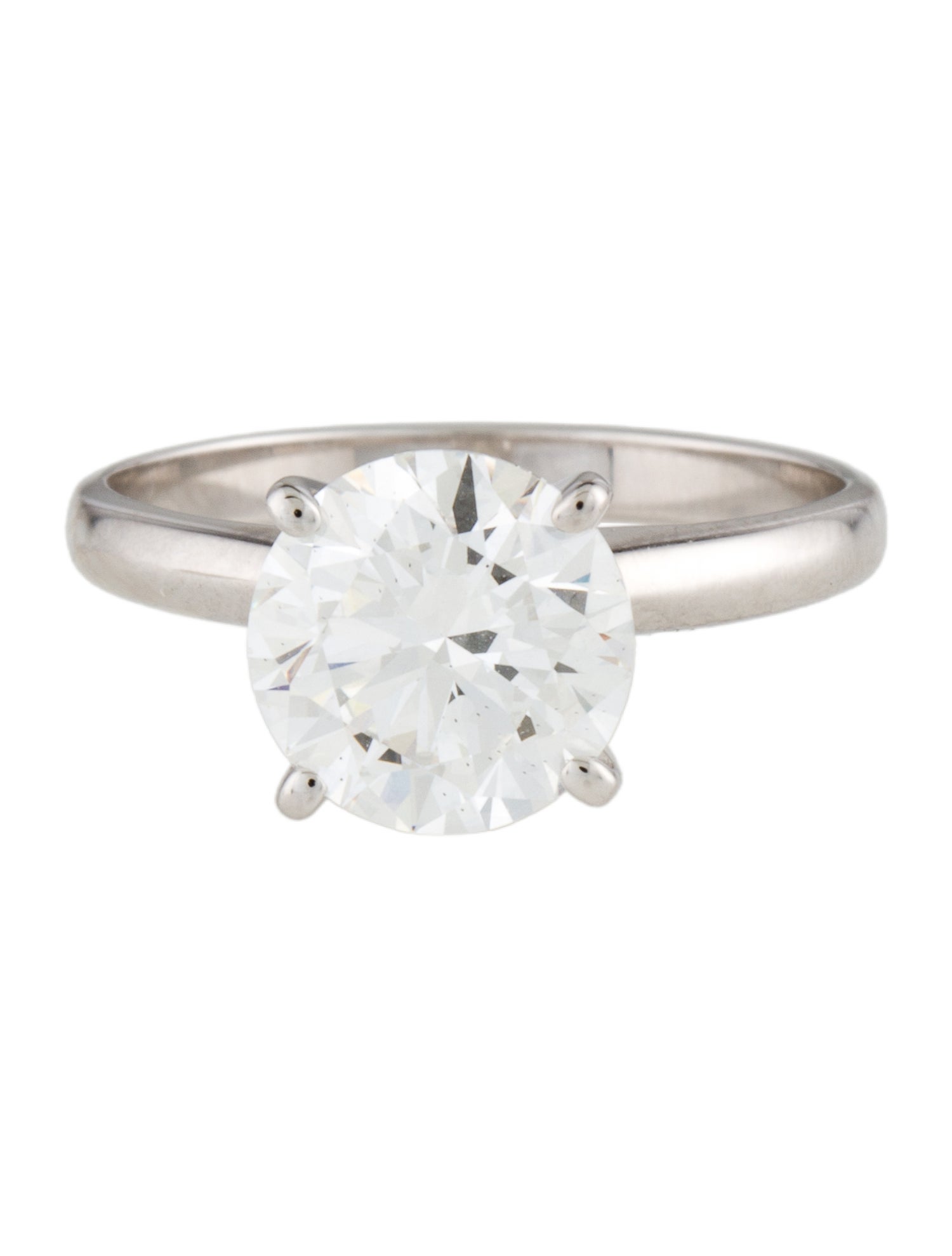 Engagement Ring 2.55 Lab-Grown Diamond Solitaire Engagement Ring