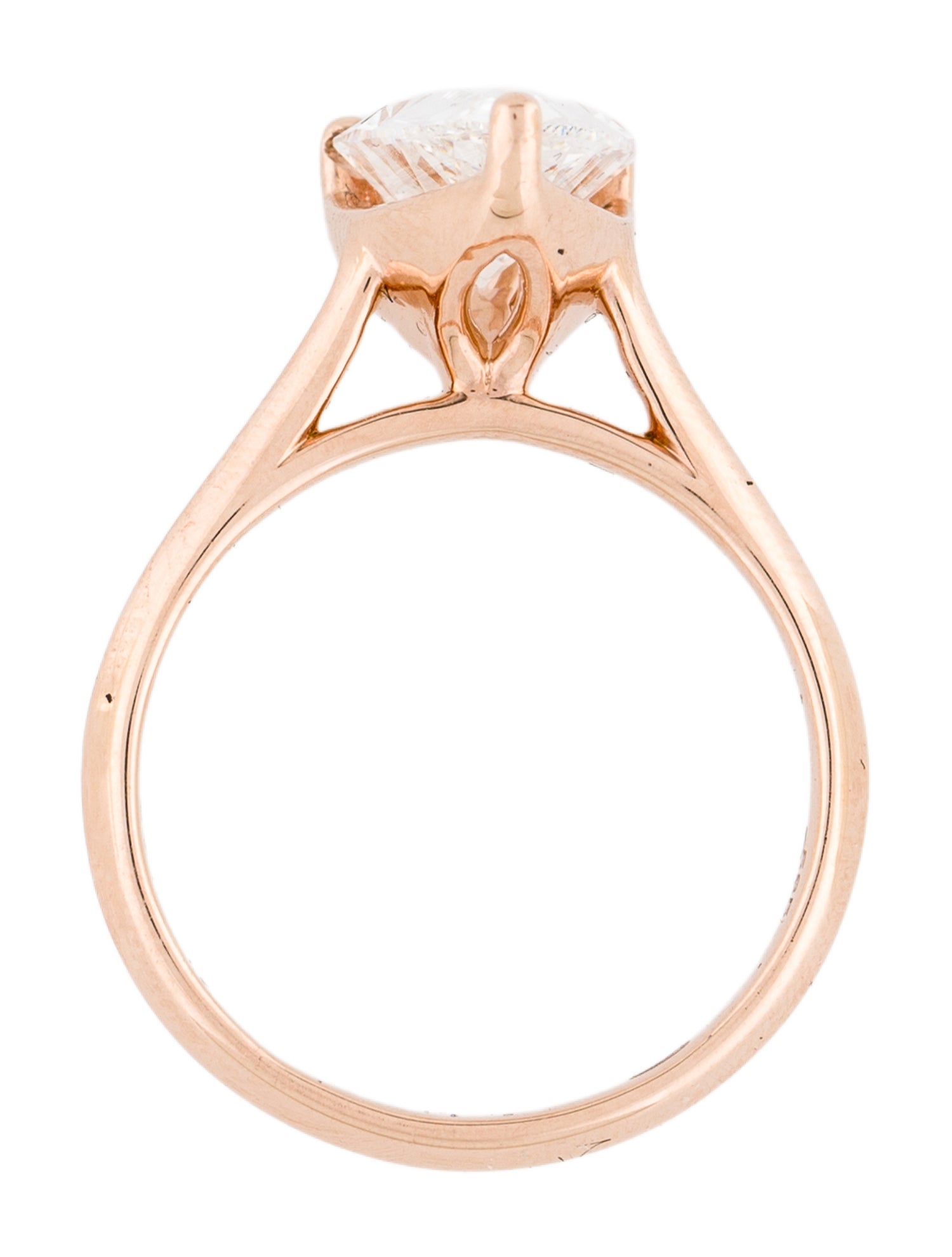 Engagement Ring 3.07ct Lab-Grown Diamond Solitaire Engagement Ring