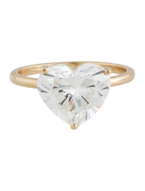 Engagement Ring  4.08ct Lab-Grown Diamond Solitaire Engagement Ring
