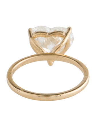 Engagement Ring  4.08ct Lab-Grown Diamond Solitaire Engagement Ring